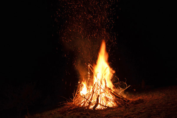 Lagerfeuer und Gemütlichkeit